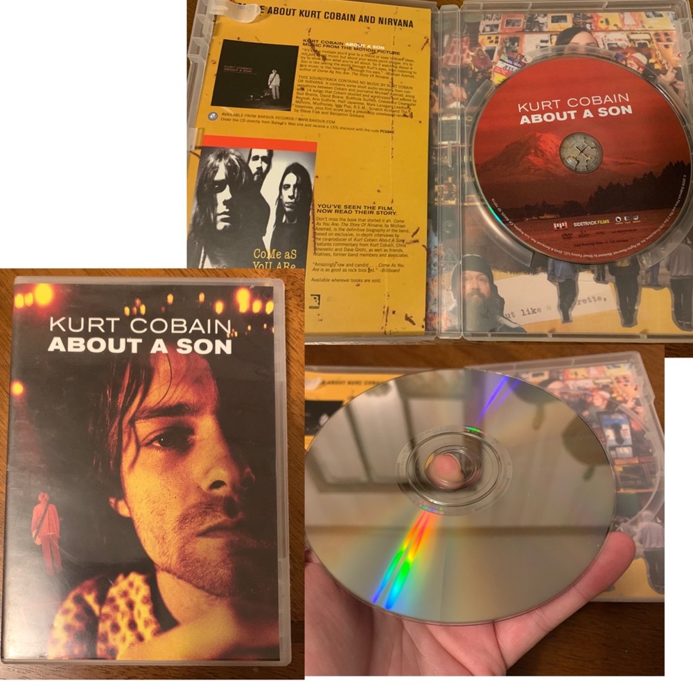 Kurt Cobain- DVD & Book Combo 🎸